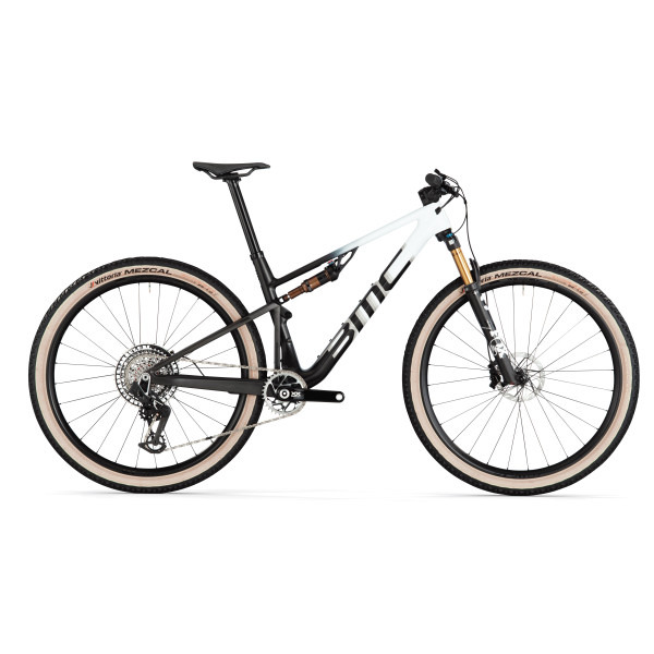 BMC Fourstroke 01 LTD kalnų dviratis / Cool White - Black