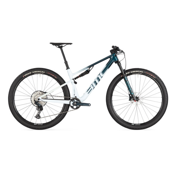 BMC Fourstroke Three Mountain Bike | Sparkling Dark Petrol - Sand