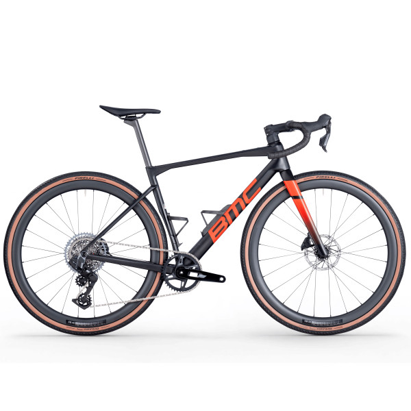 BMC Kaius 01 Four Gravel dviratis | Black - Neon Red