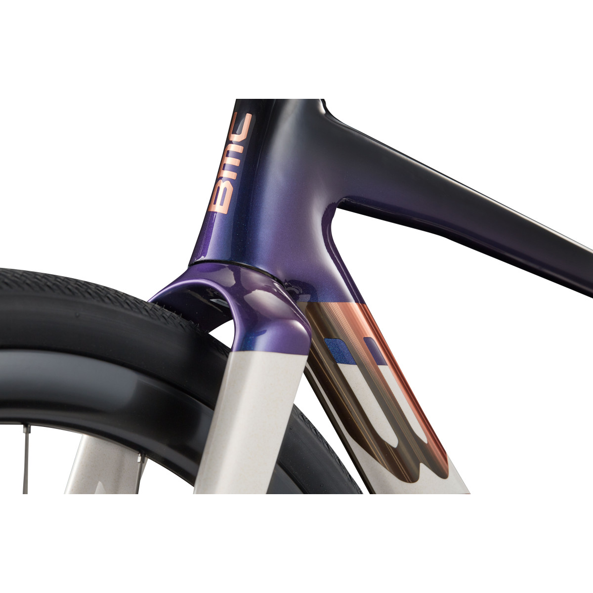 BMC Kaius 01 One Gravel Bike | Copper White - Thunder Blue