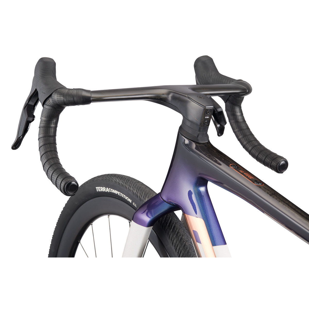 BMC Kaius 01 One Gravel Bike | Copper White - Thunder Blue