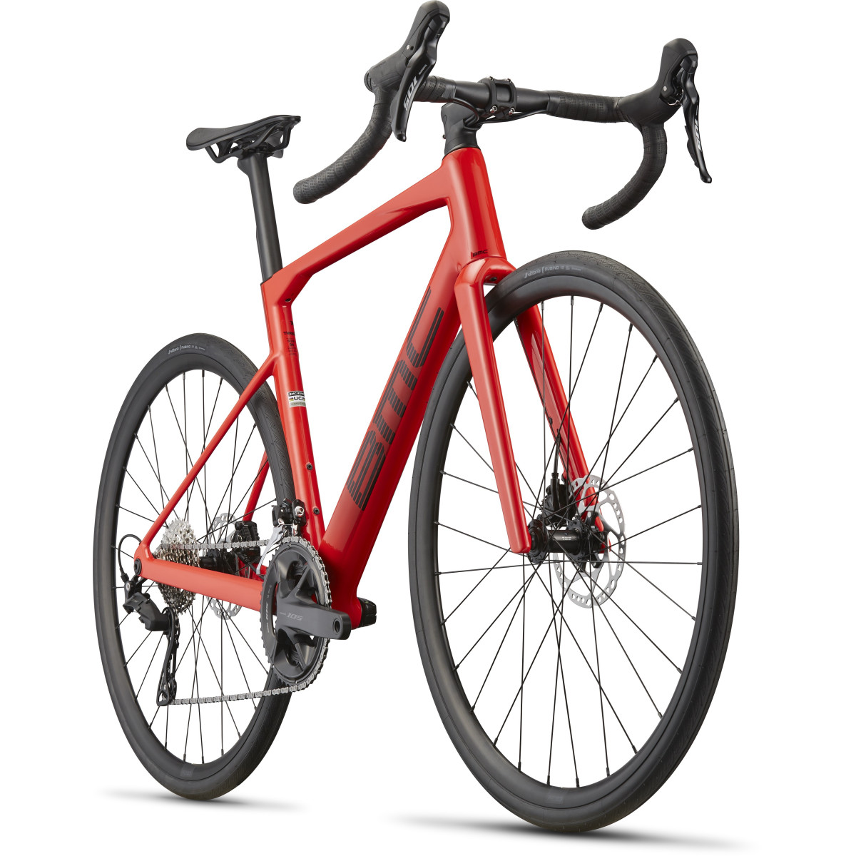 BMC Roadmachine Three plento dviratis | Vibrant Red
