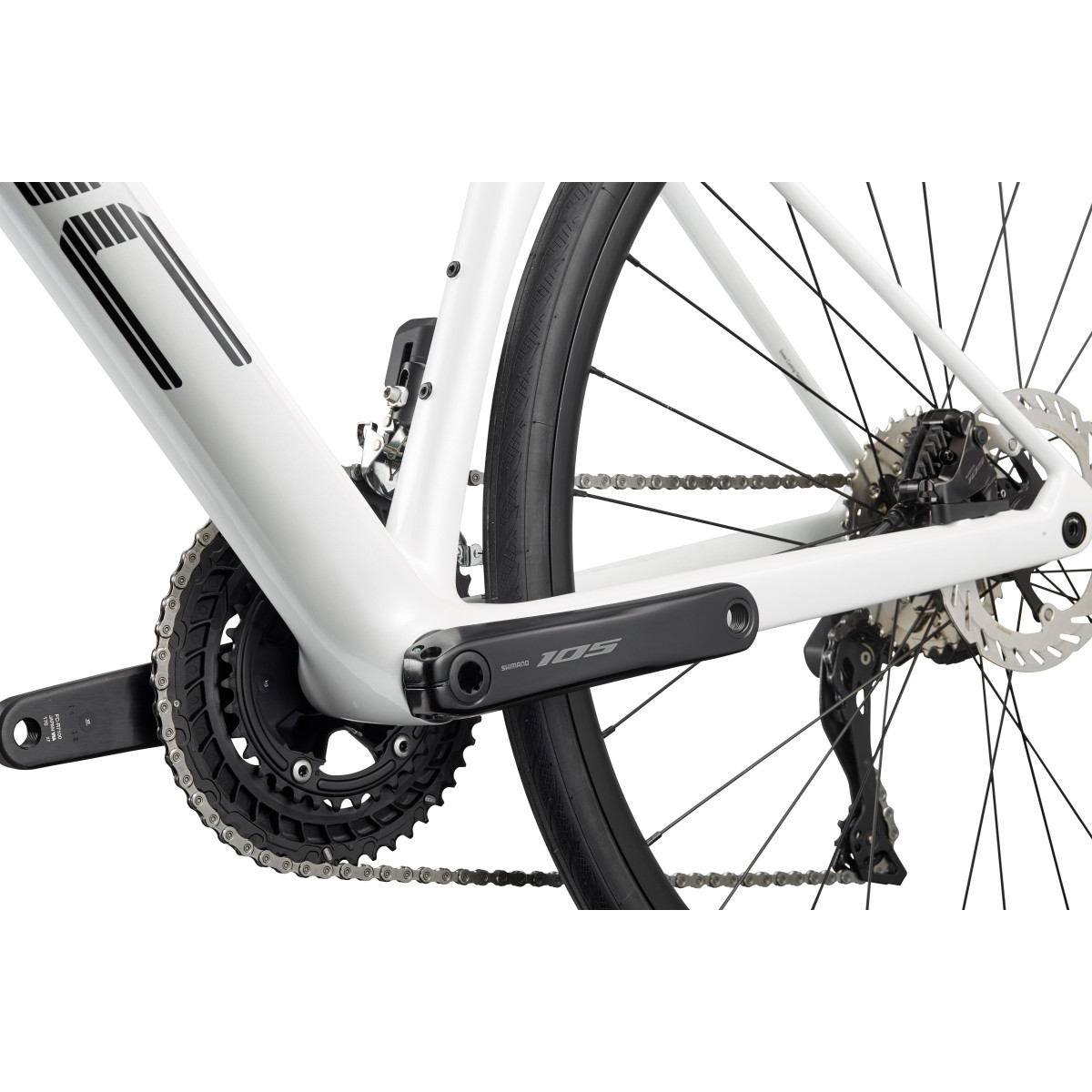 BMC Roadmachine Two plento dviratis | Metallic White