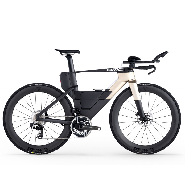 BMC Speedmachine 01 One triatlono dviratis | Carbon - Dust Gold