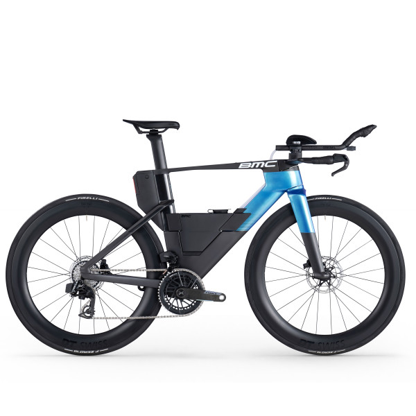 BMC Speedmachine 01 Two triatlono dviratis | Carbon - Caribic Blue