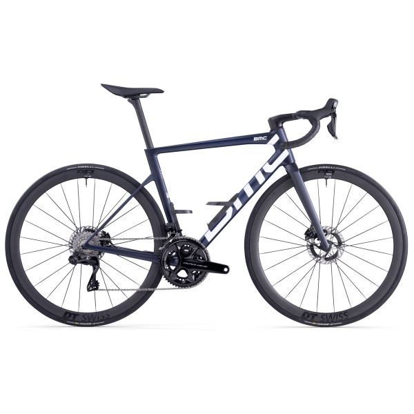 BMC Teammachine SLR 01 Two plento dviratis | Blue Carbon - White