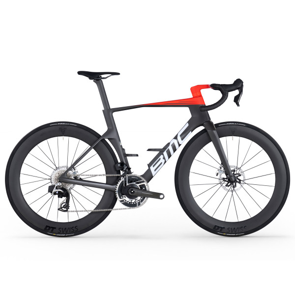 BMC Teammachine R 01 One plento dviratis | Carbon - Neon Red