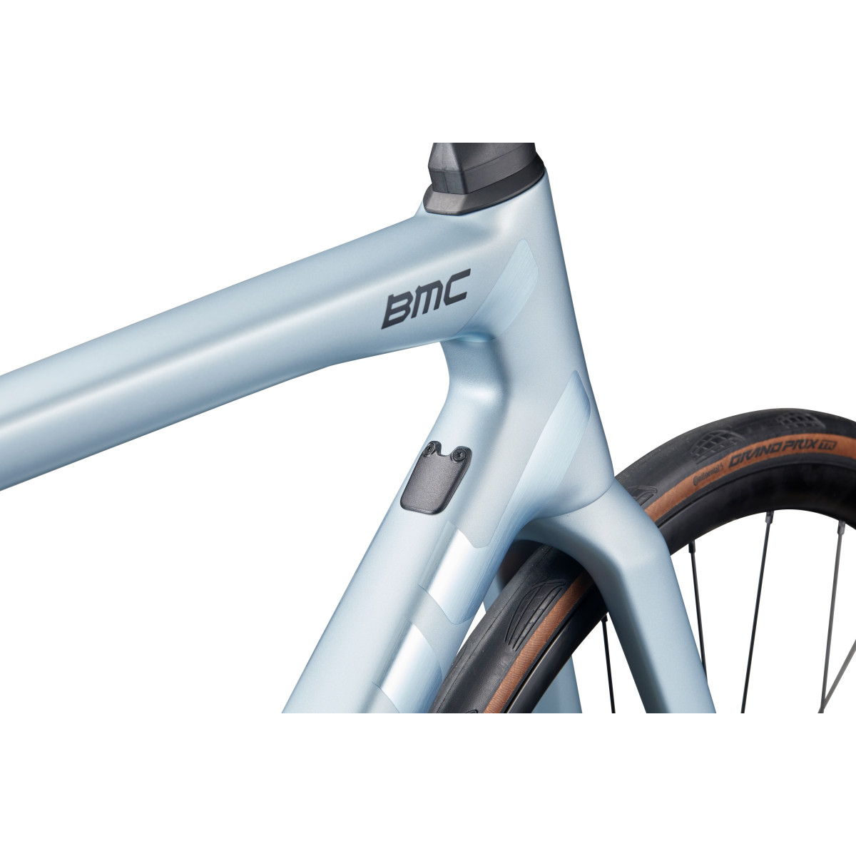 BMC Teammachine SLR One Road Bike | Light Blue Chrome