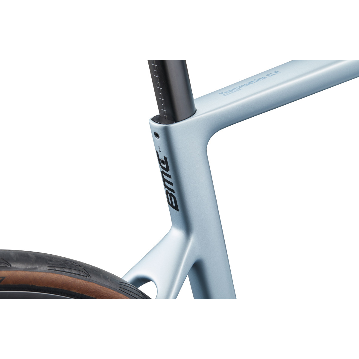 BMC Teammachine SLR One Road Bike | Light Blue Chrome