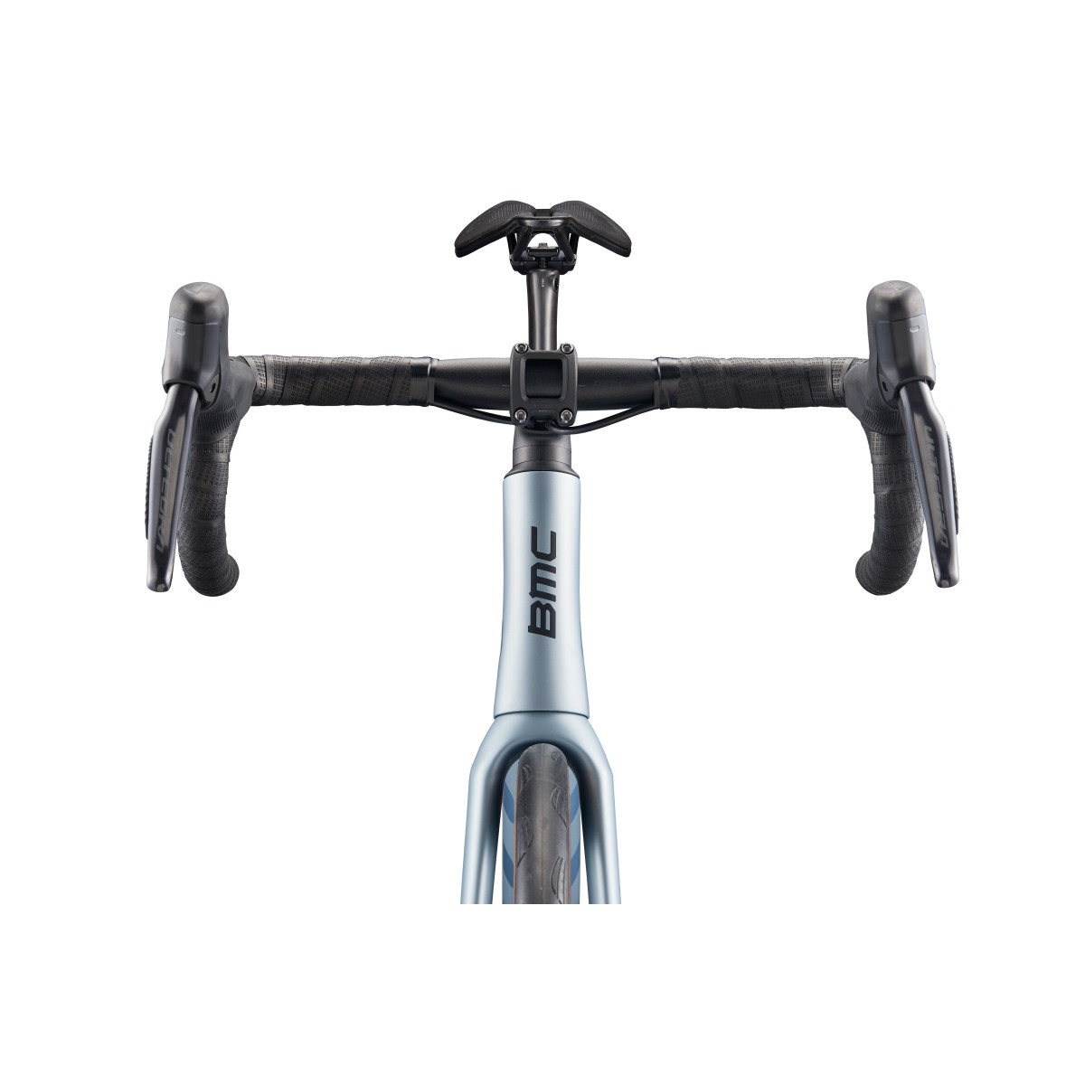 BMC Teammachine SLR One Road Bike | Light Blue Chrome