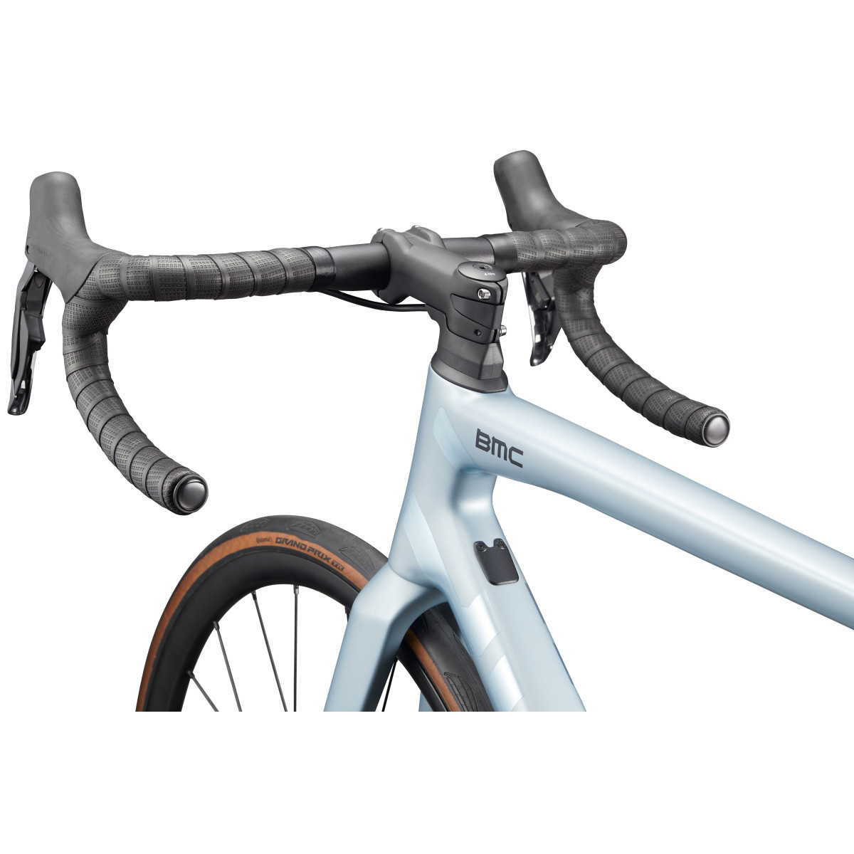 BMC Teammachine SLR One Road Bike | Light Blue Chrome