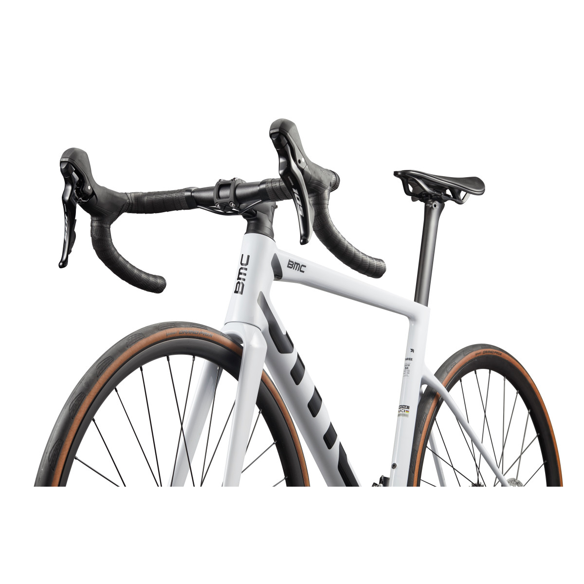 BMC Teammachine SLR Three plento dviratis | Cool White