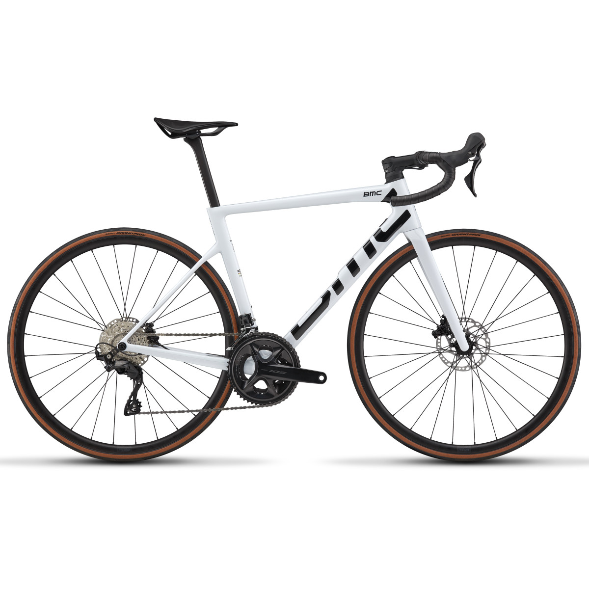 BMC Teammachine SLR Three plento dviratis | Cool White