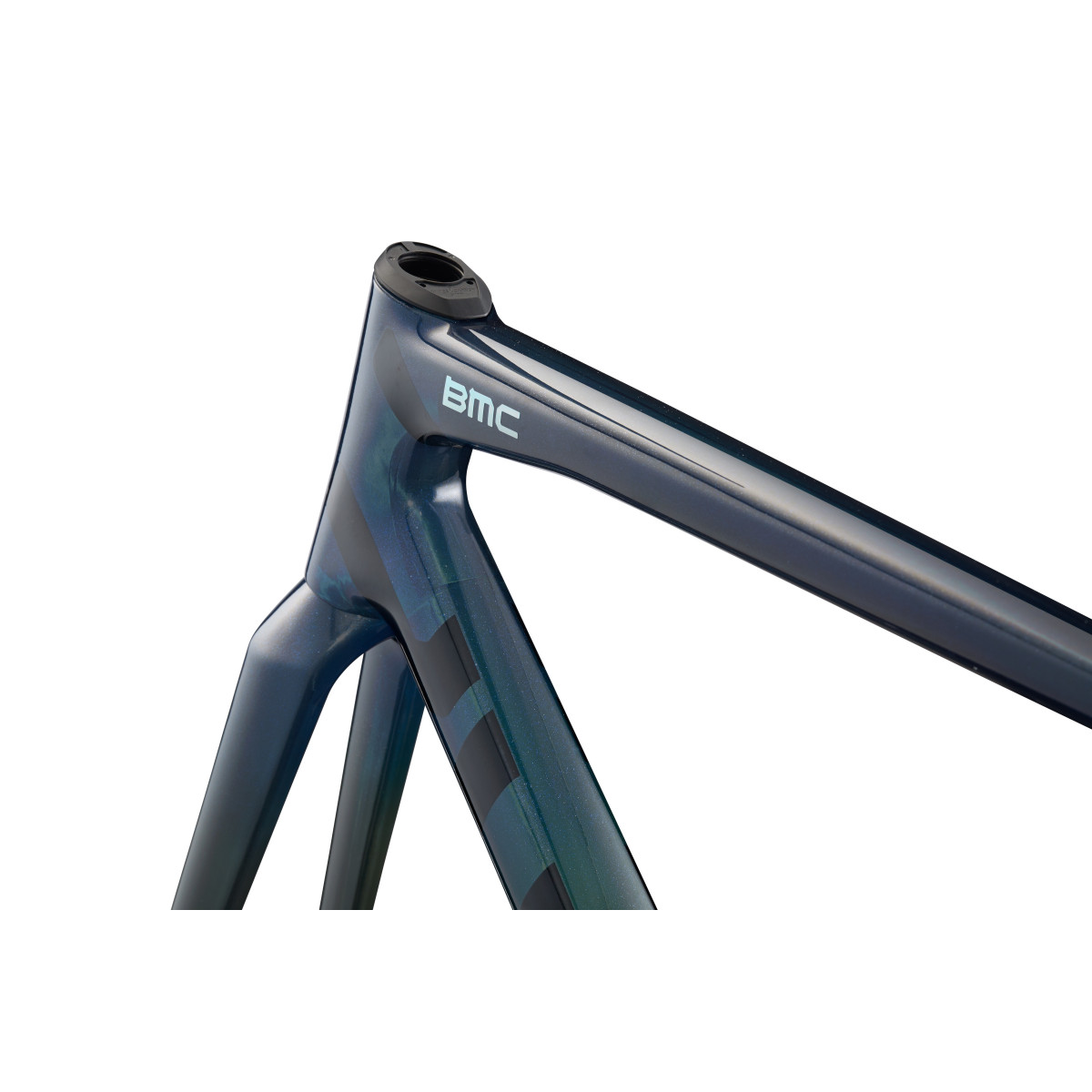 BMC Teammachine SLR 01 rėmas | Blue Glitter Carbon - Lime Carbon