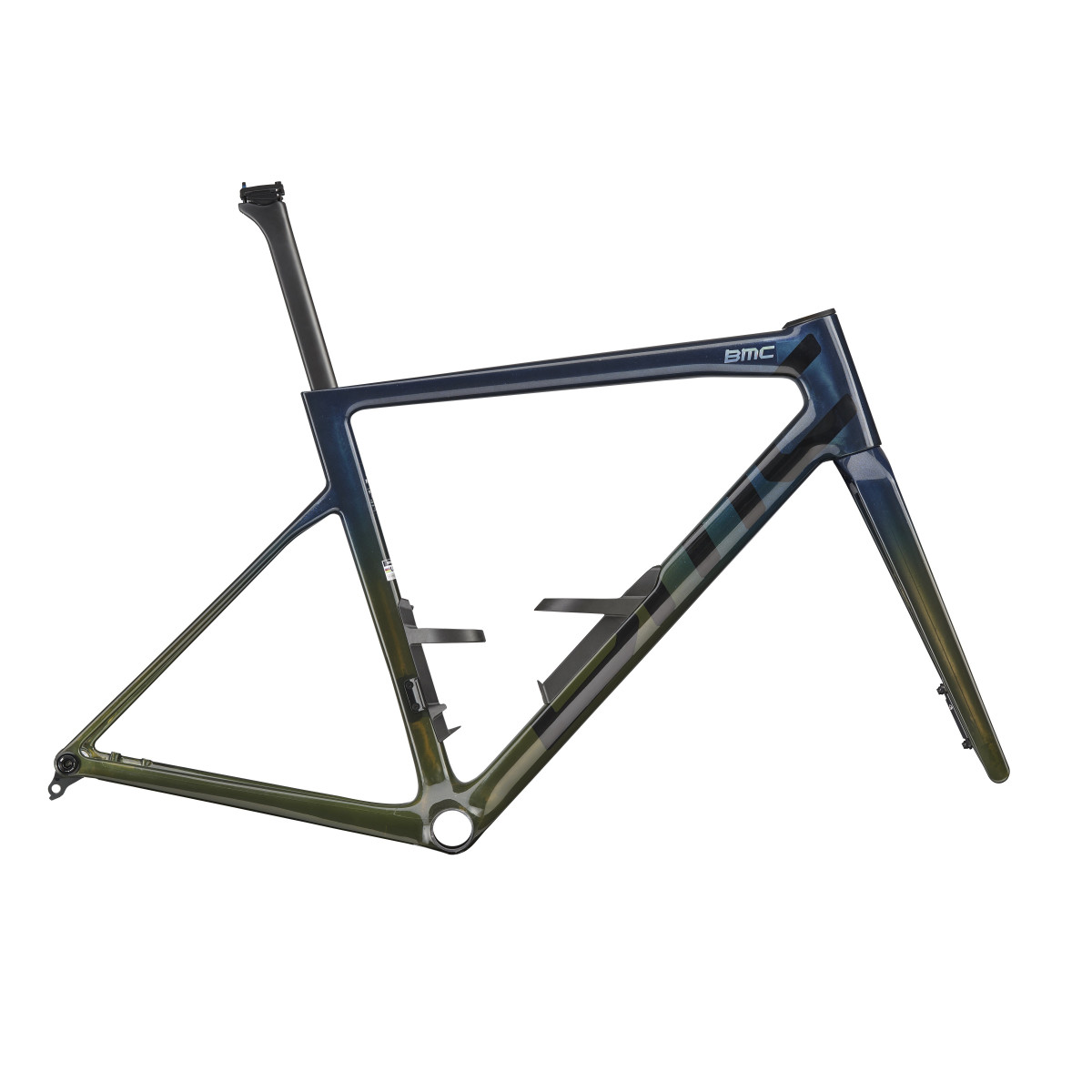 BMC Teammachine SLR 01 rėmas | Blue Glitter Carbon - Lime Carbon