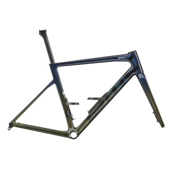 BMC Teammachine SLR 01 rėmas | Blue Glitter Carbon - Lime Carbon