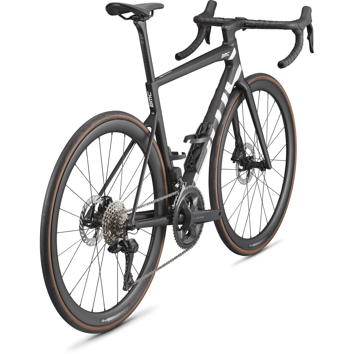 BMC Teammachine SLR 01 Seven plento dviratis | Black Carbon