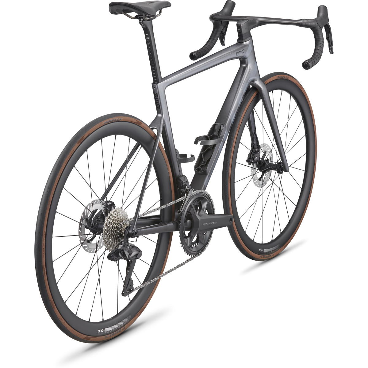 BMC Teammachine SLR 01 Three plento dviratis | Silver Carbon - Carbon