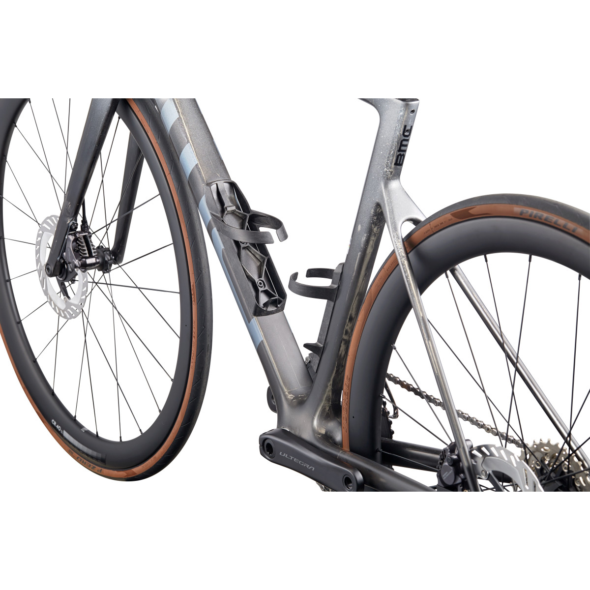 BMC Teammachine SLR 01 Three plento dviratis | Silver Carbon - Carbon