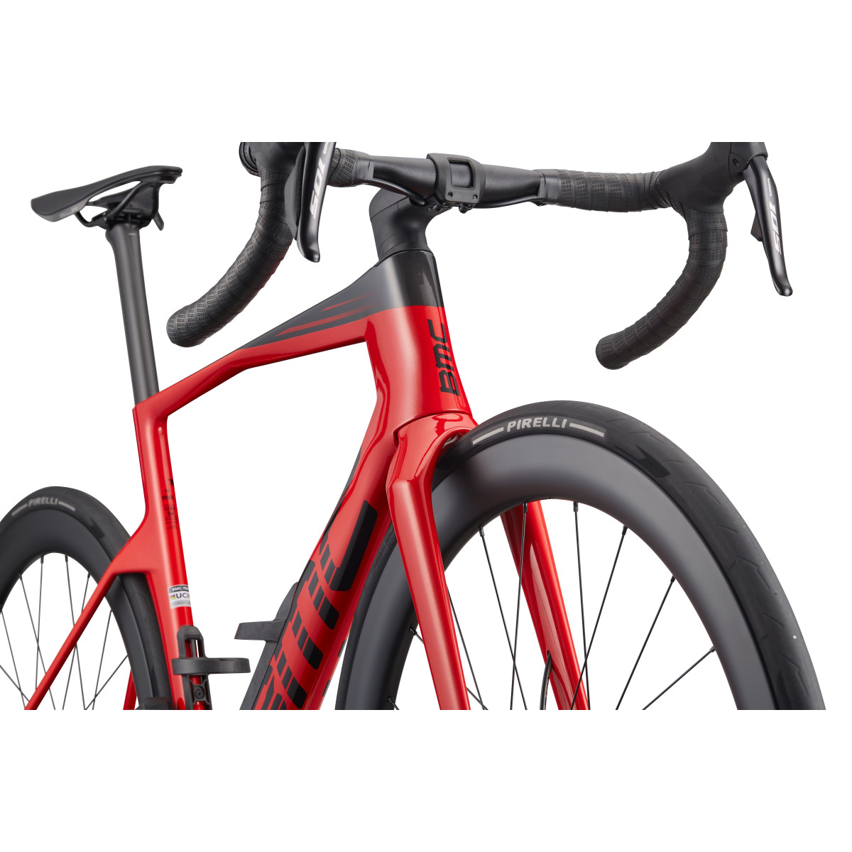BMC Teammachine R 01 Five plento dviratis | Metallic Red - Carbon