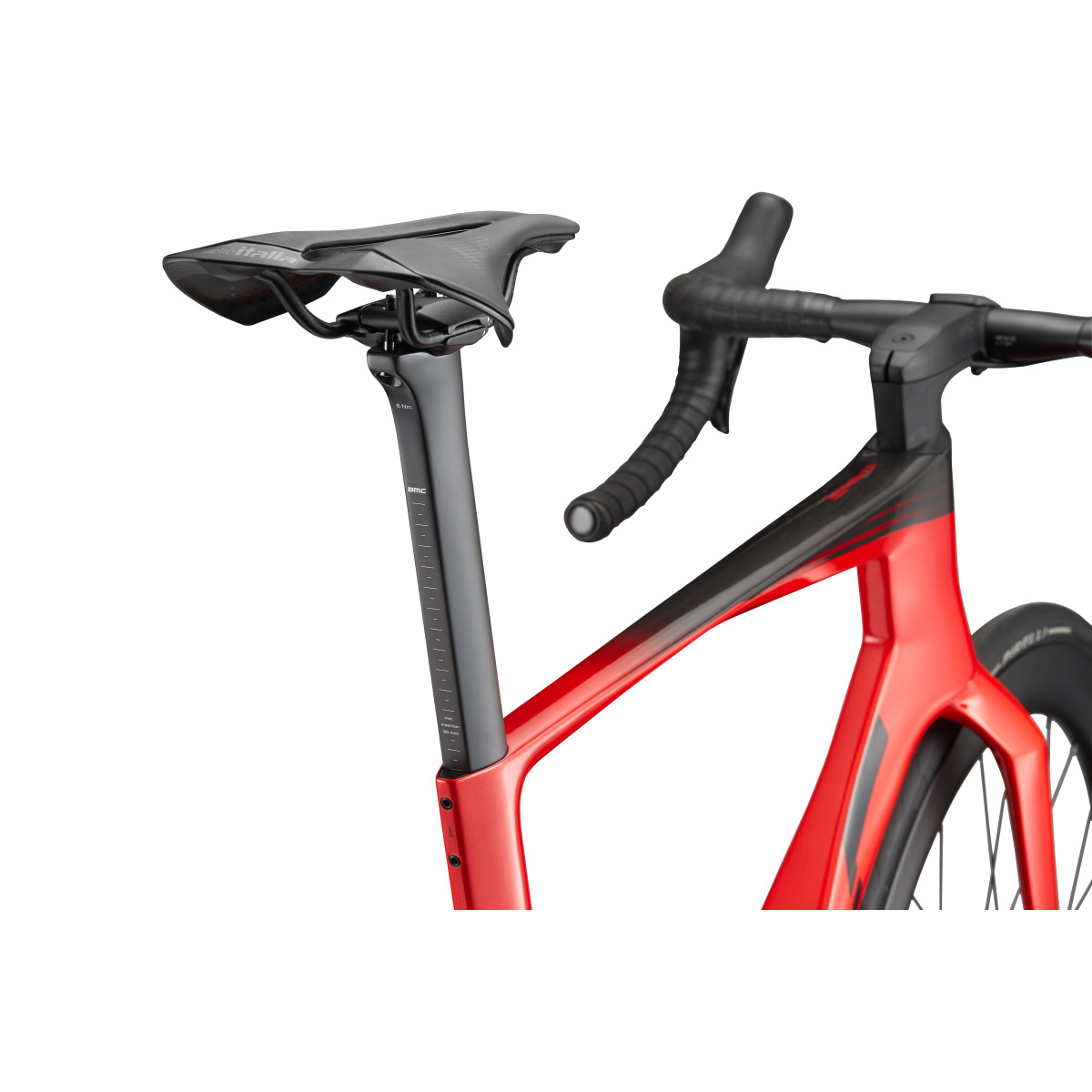 BMC Teammachine R 01 Five plento dviratis | Metallic Red - Carbon