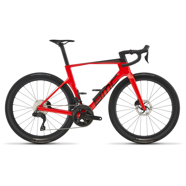 BMC Teammachine R 01 Five plento dviratis | Metallic Red - Carbon