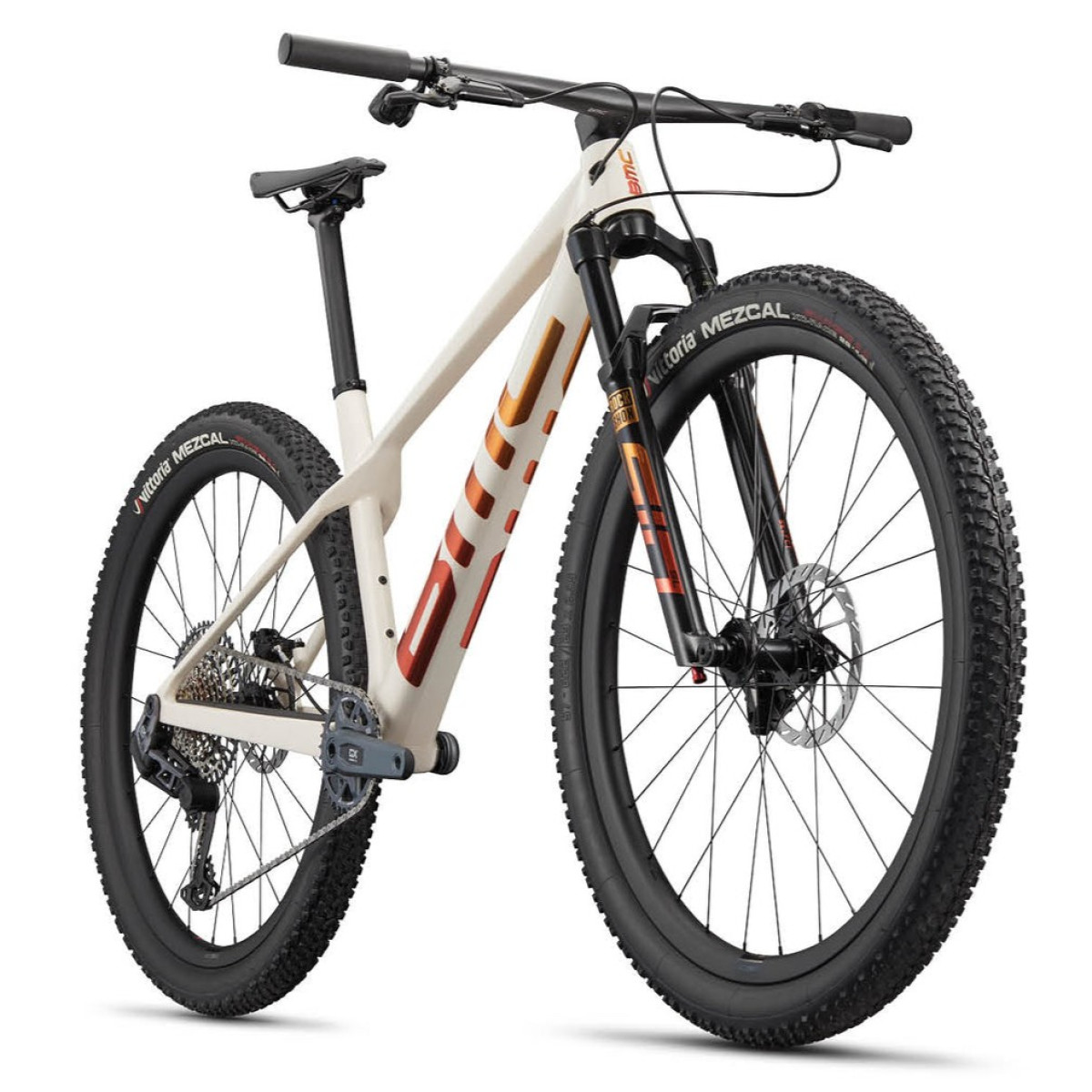 BMC Twostroke 01 One kalnų dviratis | Copper White - Firestorm