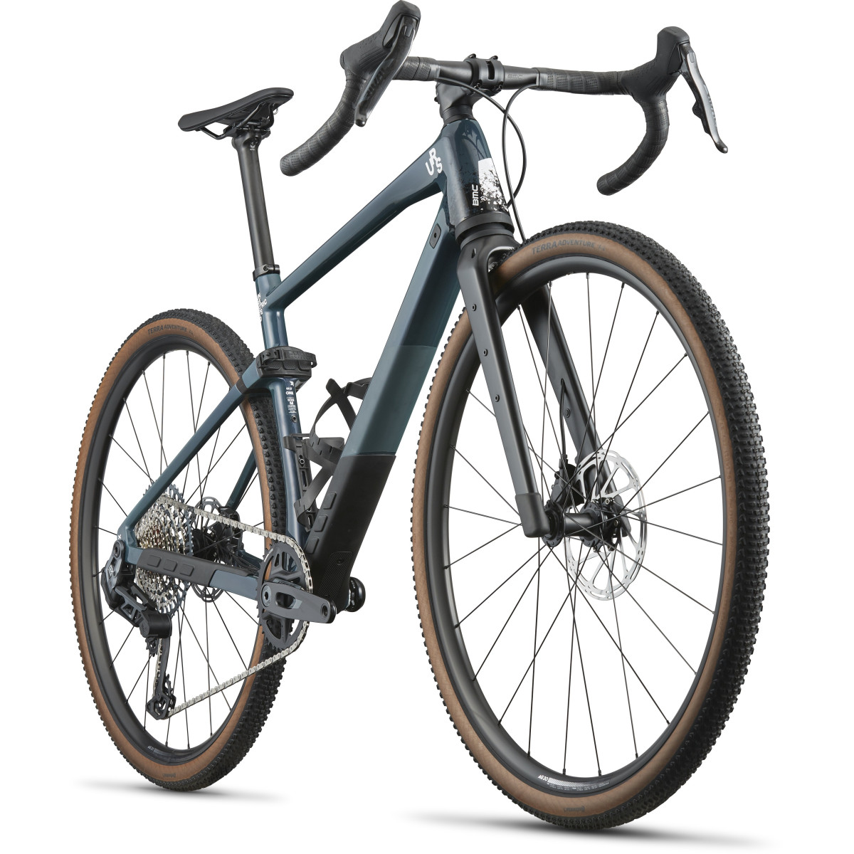 BMC URS 01 LT One Gravel dviratis | Haze Carbon - Black