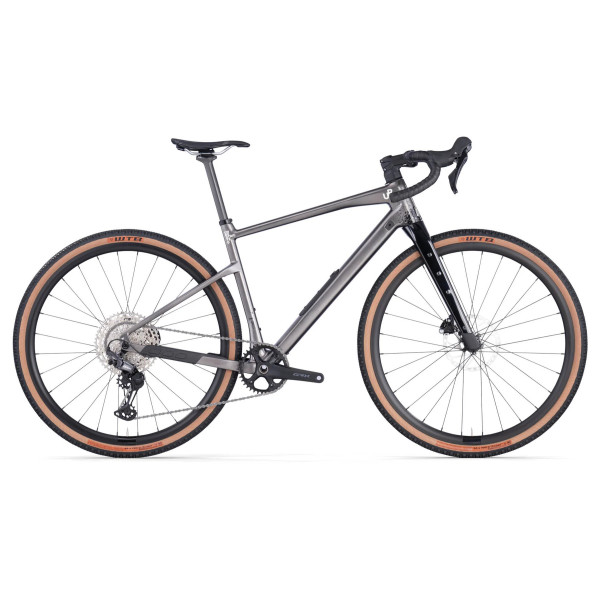 BMC UnReStricted One Gravel dviratis | Metallic Grey - Black
