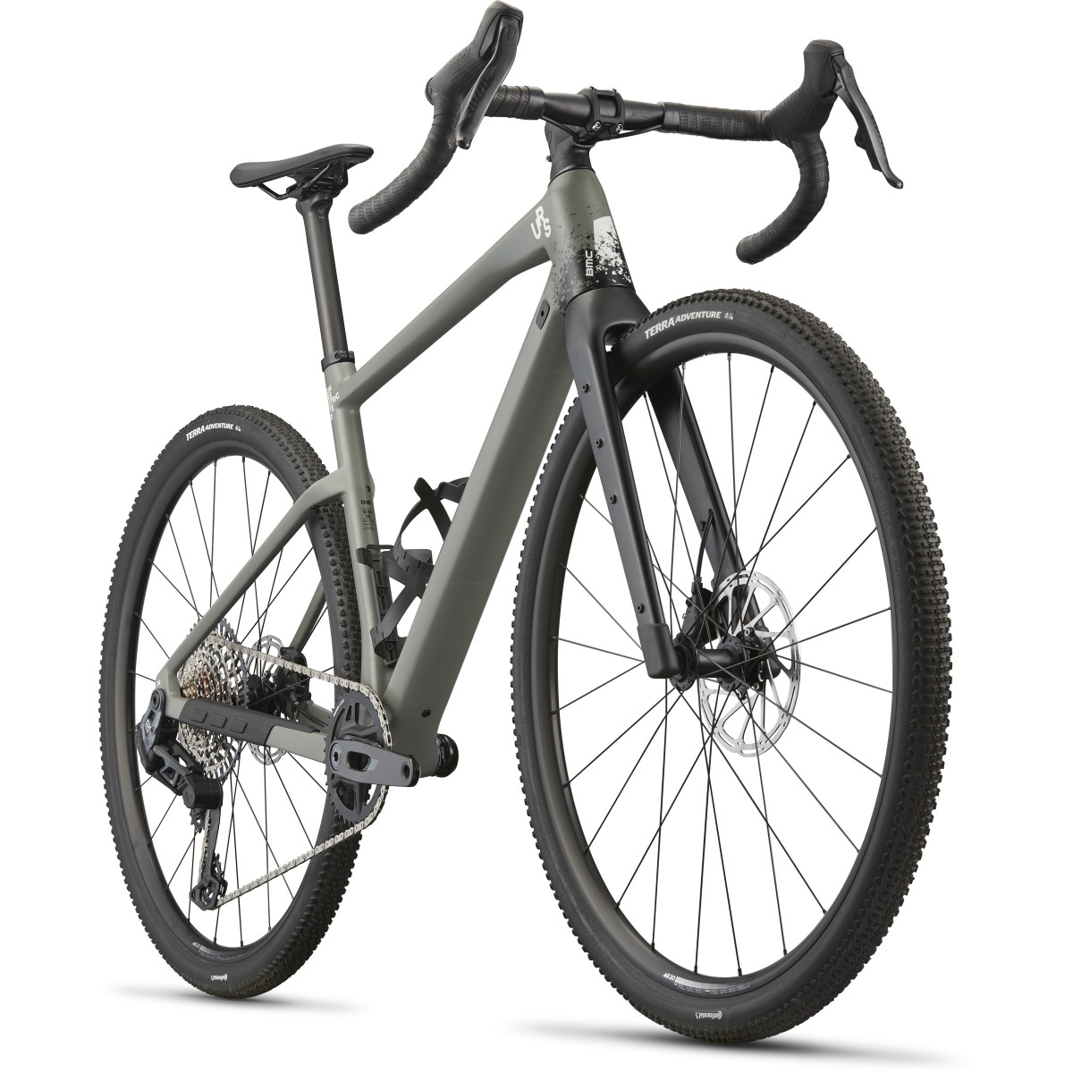 BMC URS One Gravel dviratis | Sage Green