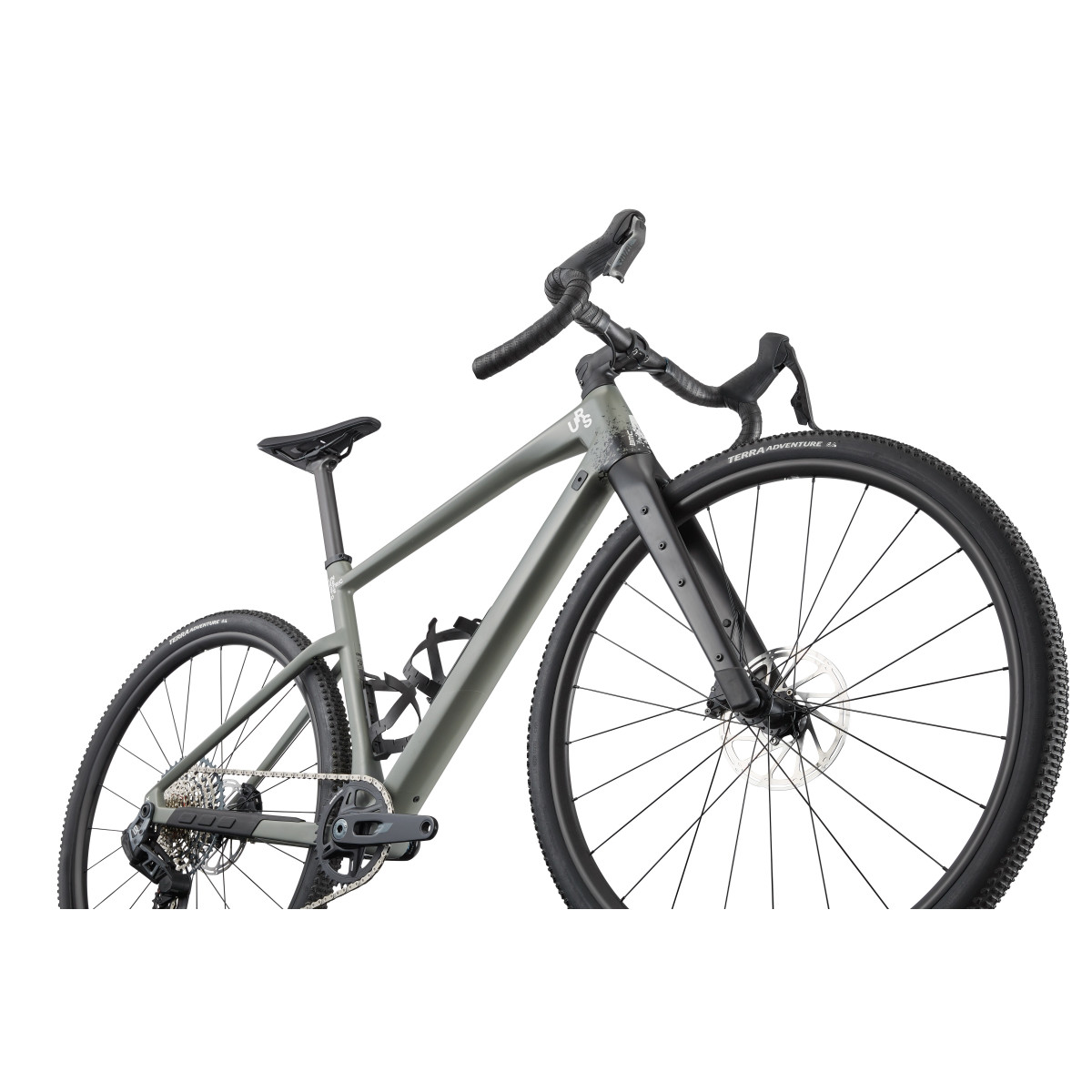 BMC URS One Gravel dviratis | Sage Green