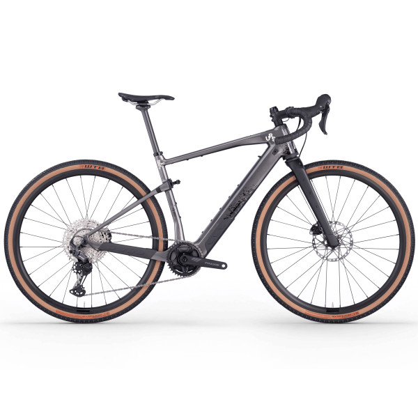 BMC URS AMP One E-Bike | Metallic Grey - Black