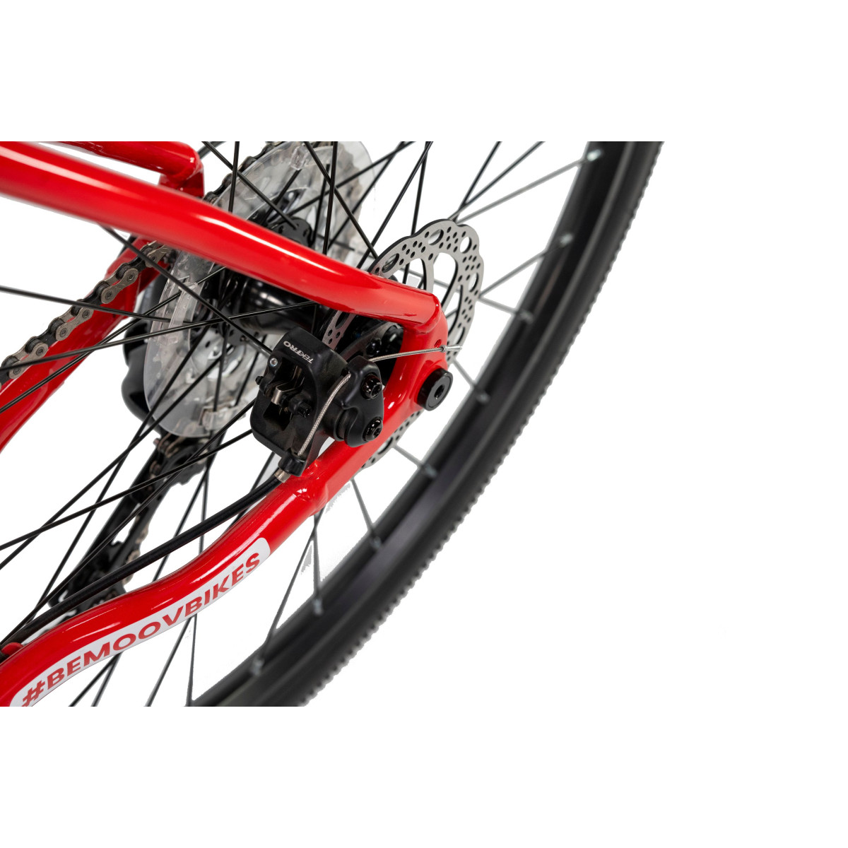 Bemoov R24 vaikiškas Gravel dviratis | Tornado Red