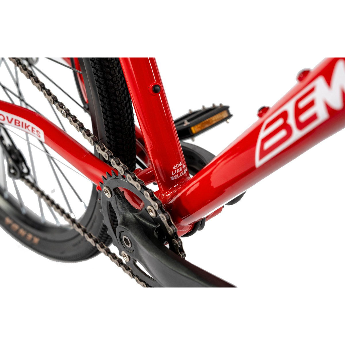 Bemoov R24 vaikiškas Gravel dviratis | Tornado Red