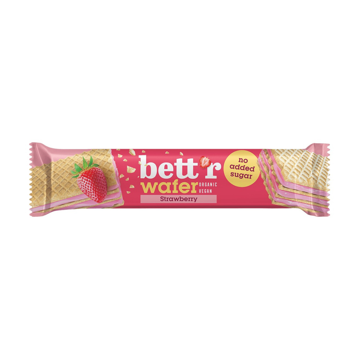 Bett'r Waffle Bar | 30 g | Strawberry
