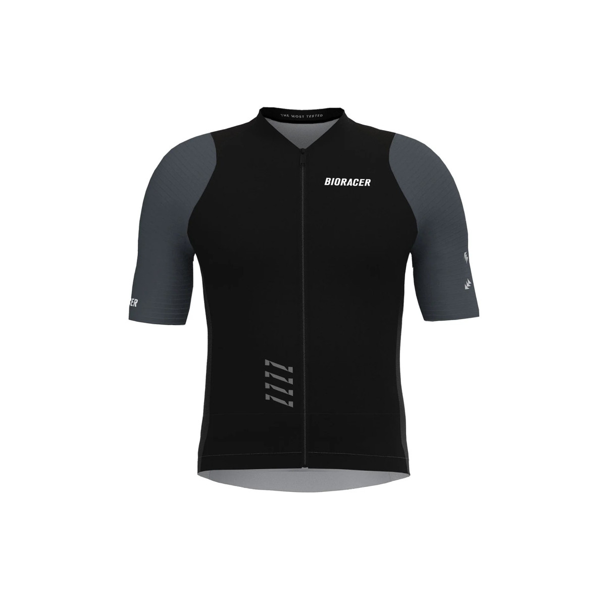 Bioracer Icon vaikiški marškinėliai | Black – Anthracite