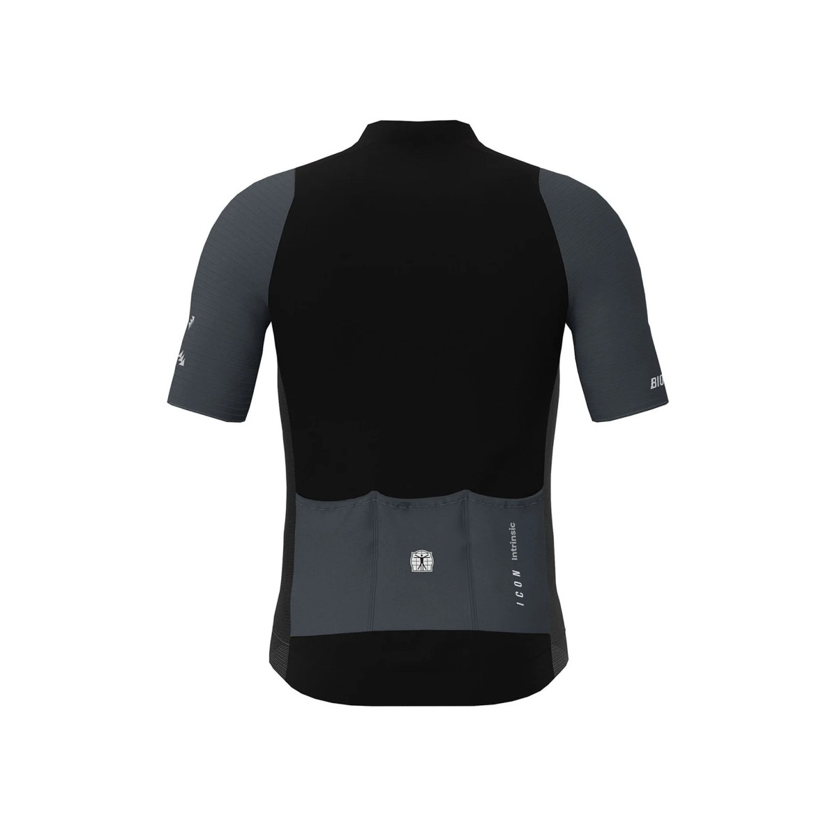 Bioracer Icon vaikiški marškinėliai | Black – Anthracite