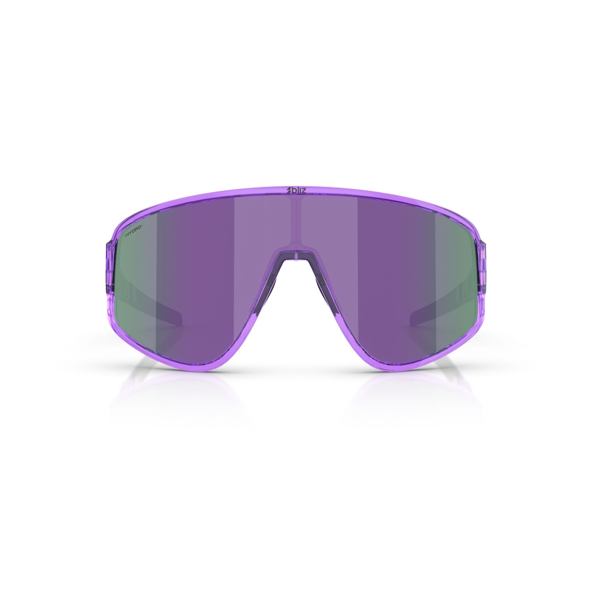 BLIZ A004 Sunglasses | Transparent Purple - Smoke Purple