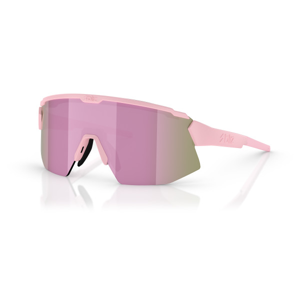 BLIZ Breeze Small akiniai | Matt Powder Pink - Brown Rose Multicolour