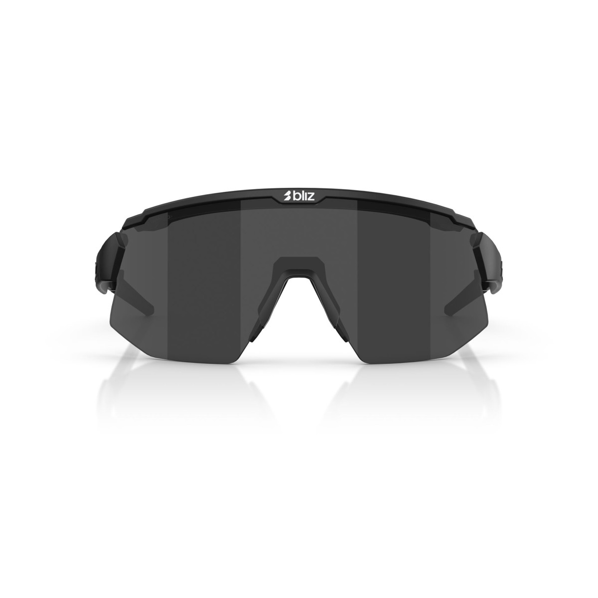 BLIZ Breeze Small Sunglasses | Matte Black - Smoke