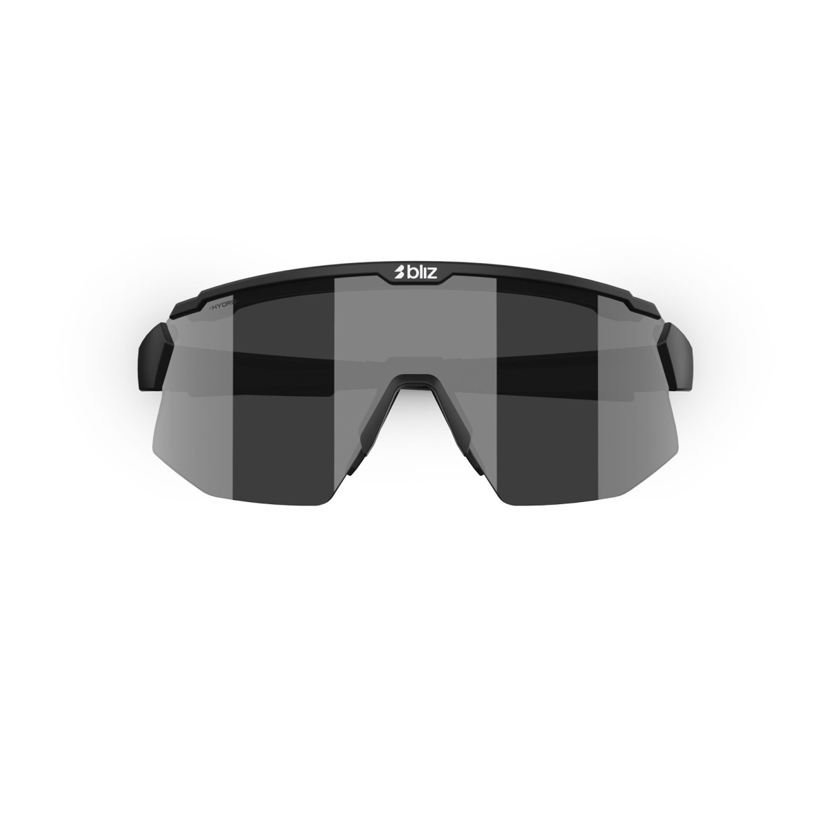 BLIZ Breeze Small Sunglasses | Matte Black - Smoke Silver Mirror