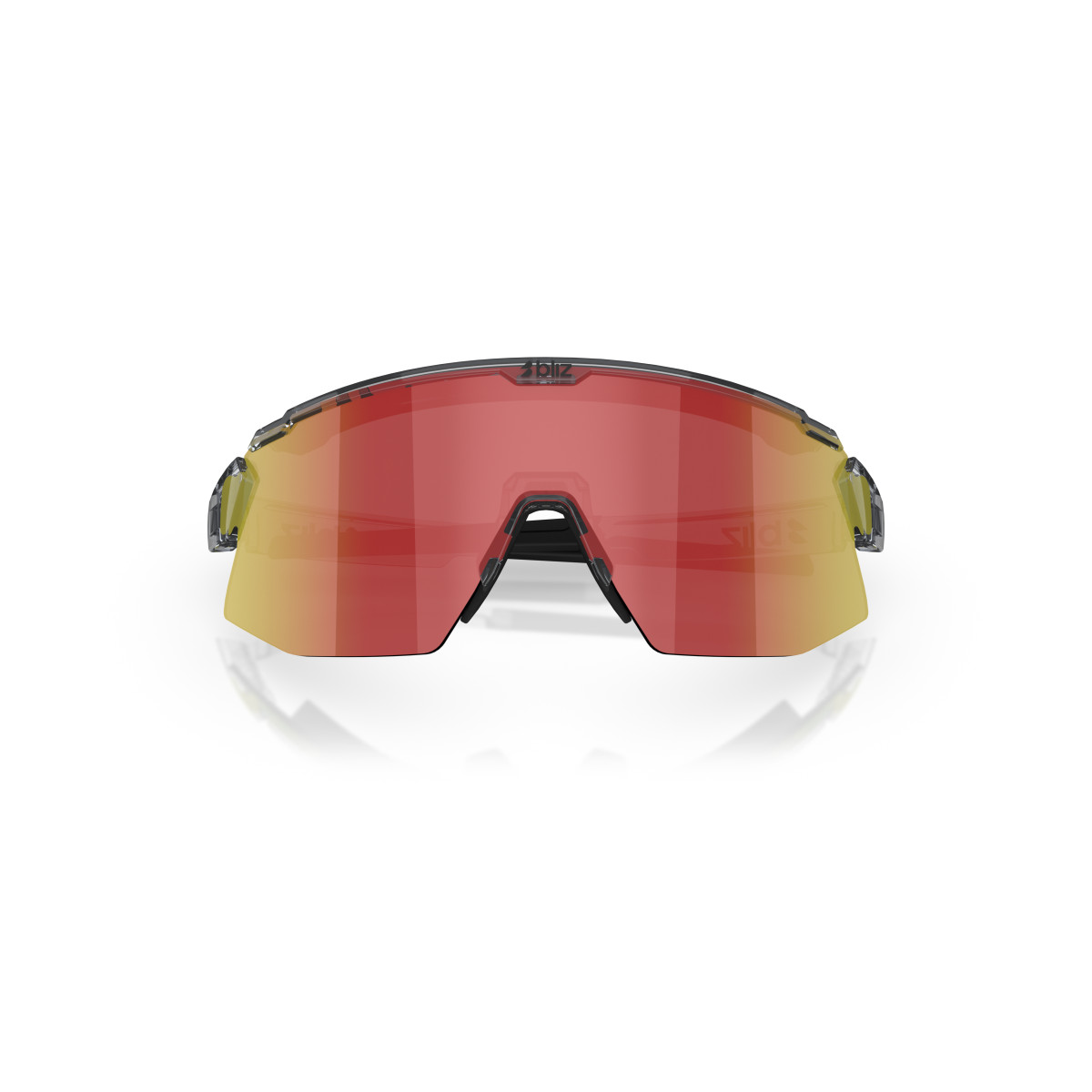 BLIZ Breeze akiniai | Transparent Dark Grey - Brown Red BLIZ Breeze akiniai | Transparent Dark Grey - Brown Red