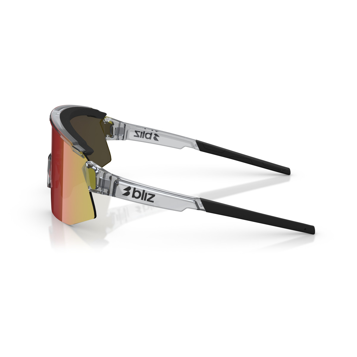 BLIZ Breeze akiniai | Transparent Dark Grey - Brown Red BLIZ Breeze akiniai | Transparent Dark Grey - Brown Red