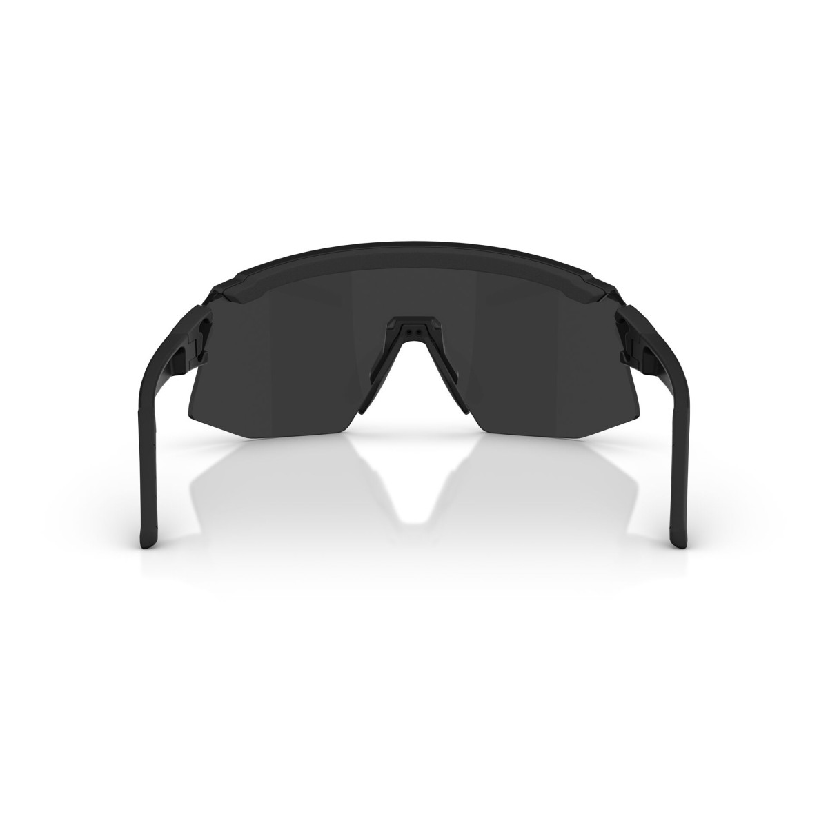 BLIZ Breeze Sunglasses | Matte Black - Smoke Silver Mirror