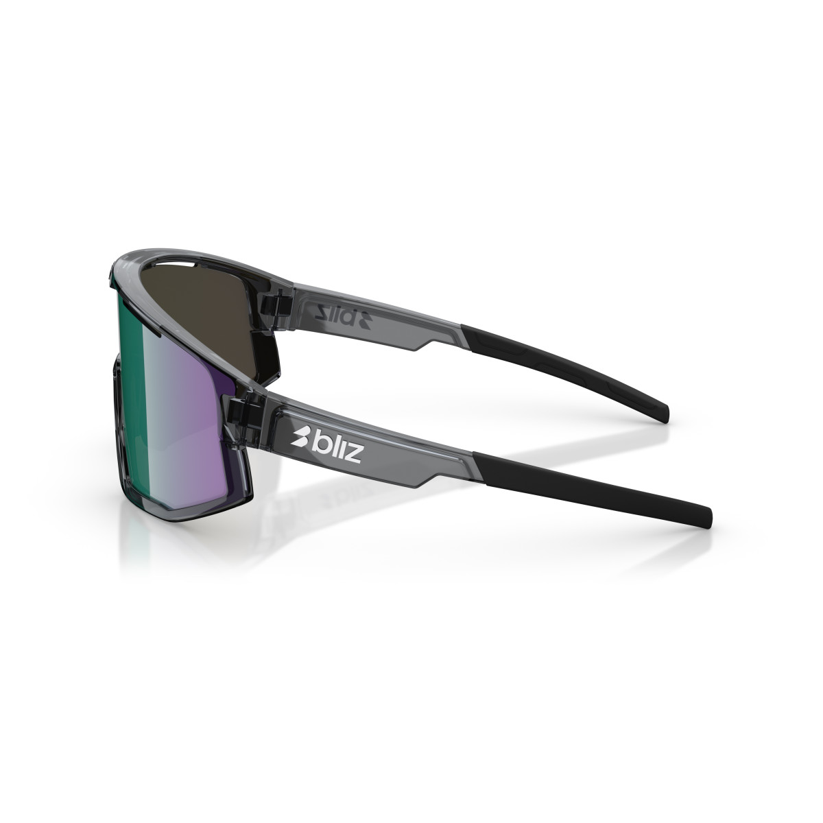 BLIZ Fusion Small Sunglasses | Crystal Black - Brown Green BLIZ Fusion Small Sunglasses | Crystal Black - Brown Green