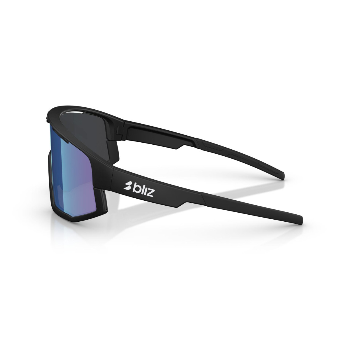 BLIZ Fusion Small Sunglasses | Matte Black - Smoke Blue Multicolour