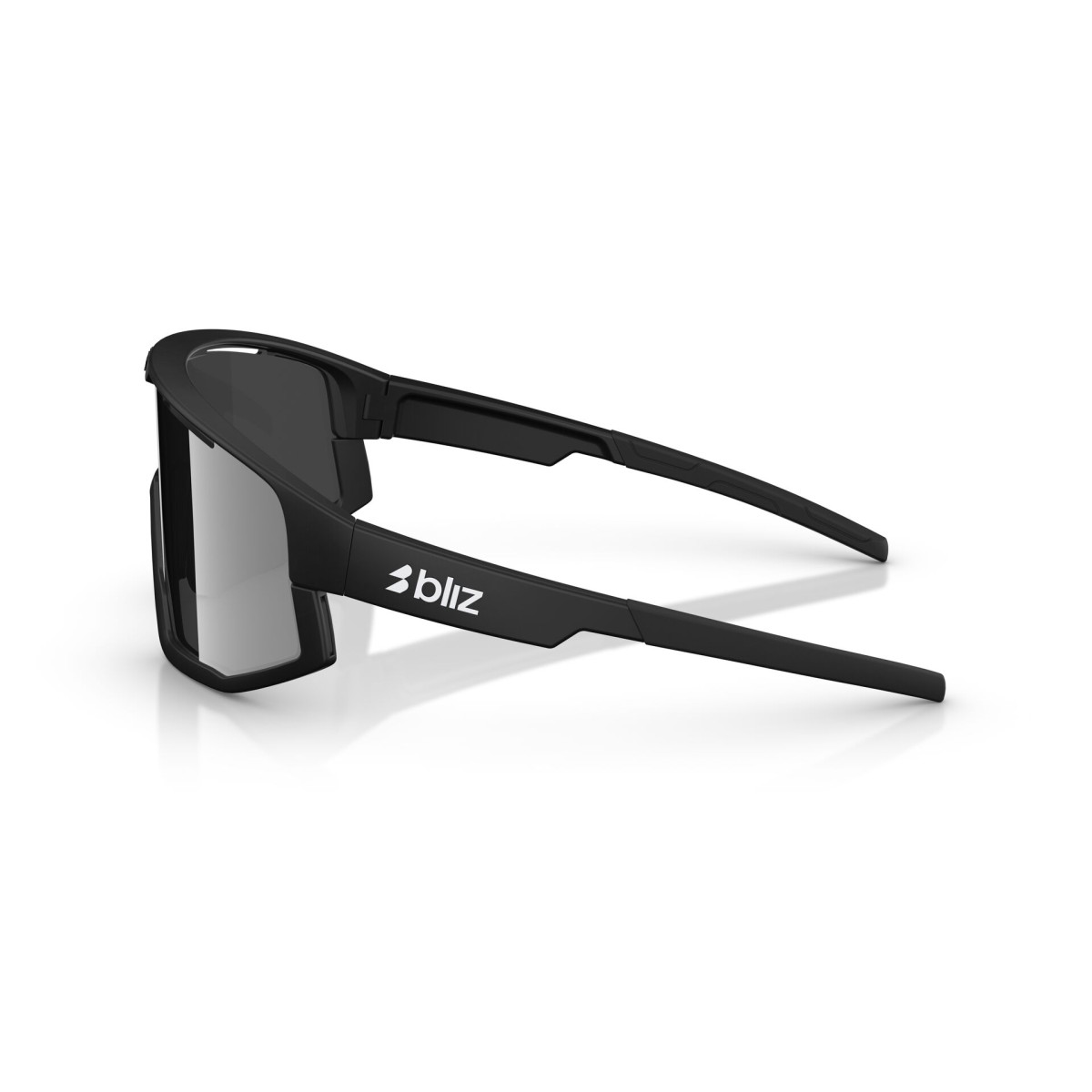 BLIZ Fusion Small Sunglasses | Matte Black - Smoke Silver Mirror