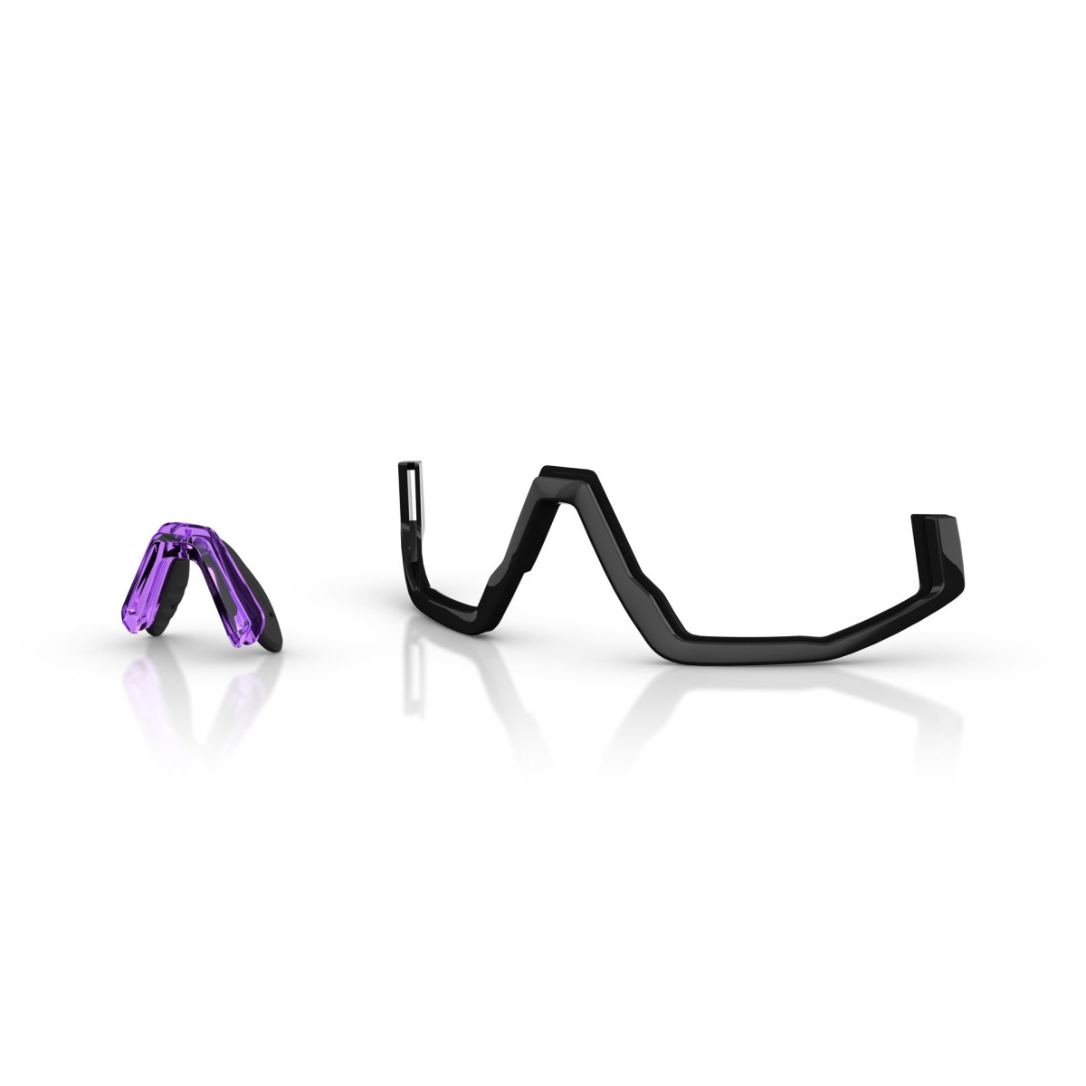 BLIZ Fusion Sunglasses | Transparent Purple - Smoke Purple