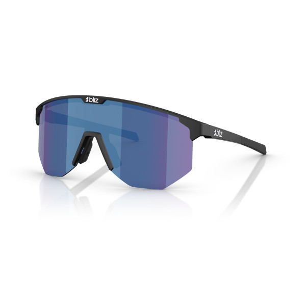 BLIZ Hero Small Sunglasses | Matte Black - Smoke Blue Multicolour