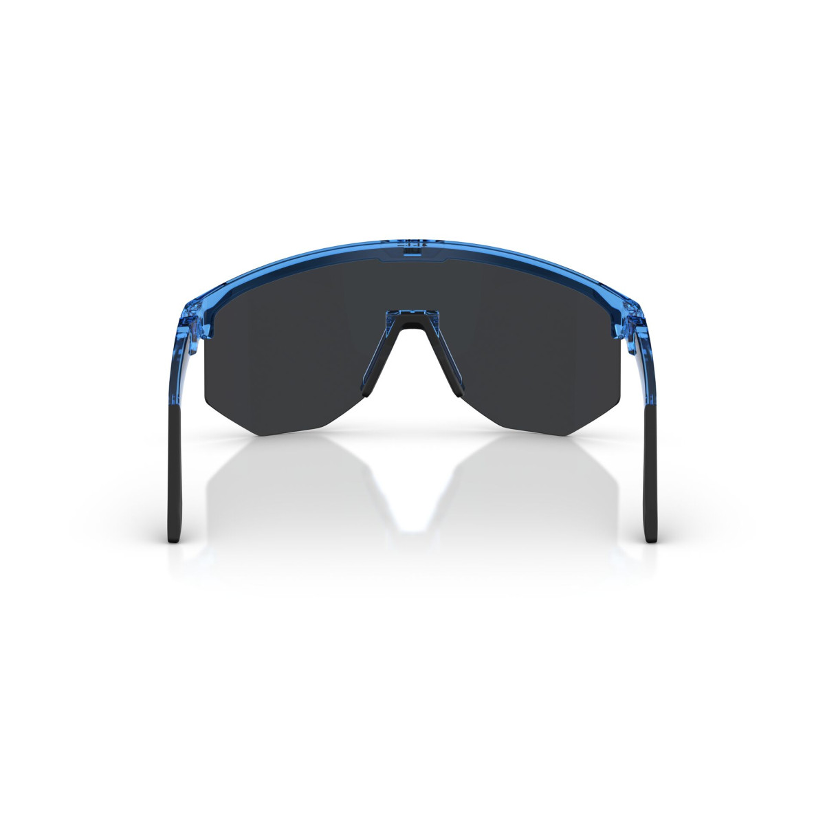 BLIZ Hero Sunglasses | Transparent Blue - Smoke Blue Multicolour